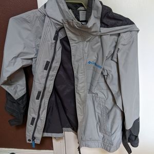 Boy Columbia rain jacket